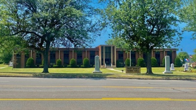 A commercial building suited to a laser cleaning contract